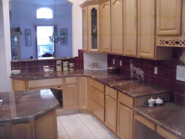 Juparana Bordeaux, Kitchen, Granite, Countertop